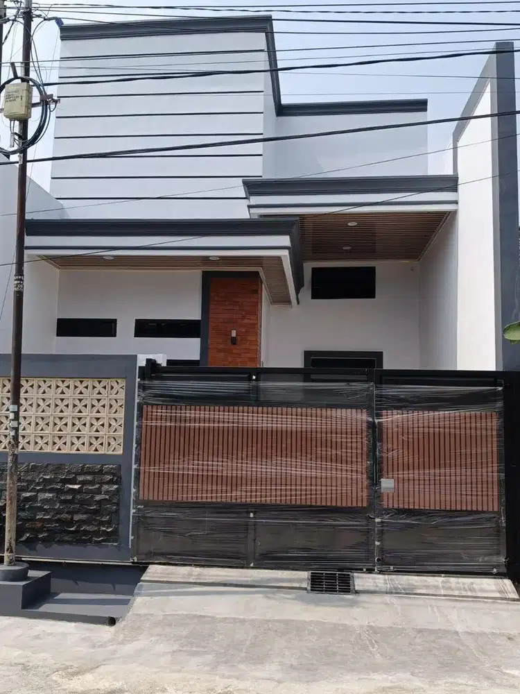 Dijual cepat rumah 1.5 lantai di bulak macan harapan jaya