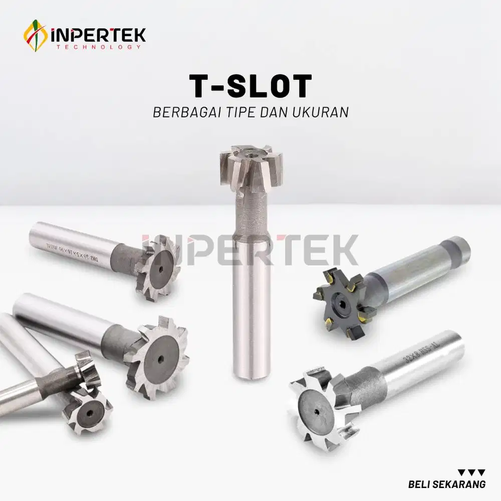 T slot Milling Cutter Tct & Hss Cutter Mesin Milling untuk Alur Presis