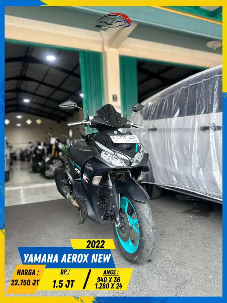 YAMAHA AEROX NEW 2022 MURAH BERKUALITAS HIKMAH MOTOR KEPUH MALANG