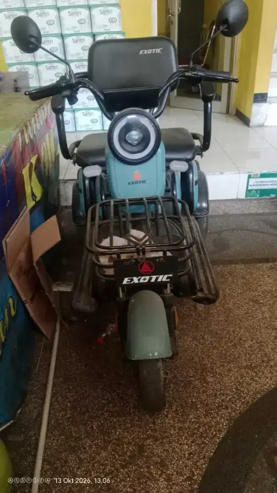 JUAL SEPEDA LISTRIK RODA3 EXOTIC