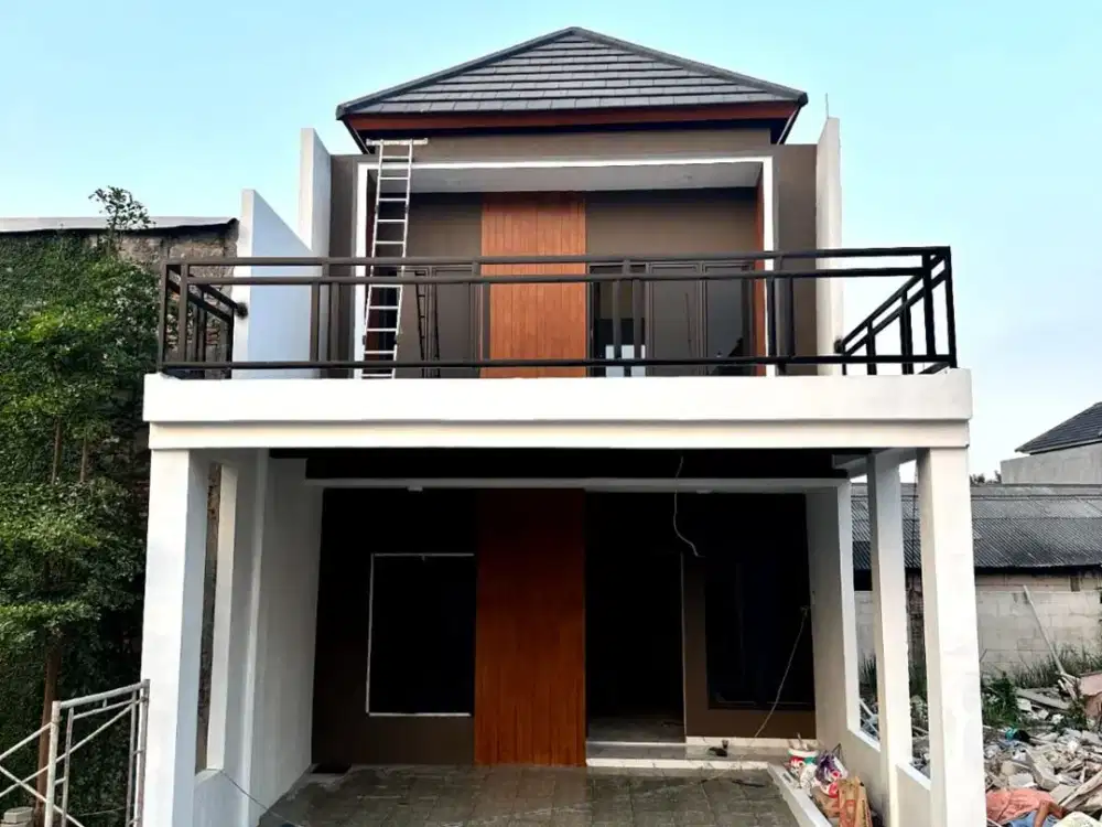 Ruma cluster Premium lokasi stratetegis pinggir jalan raya Jatiwarna Unit Ready