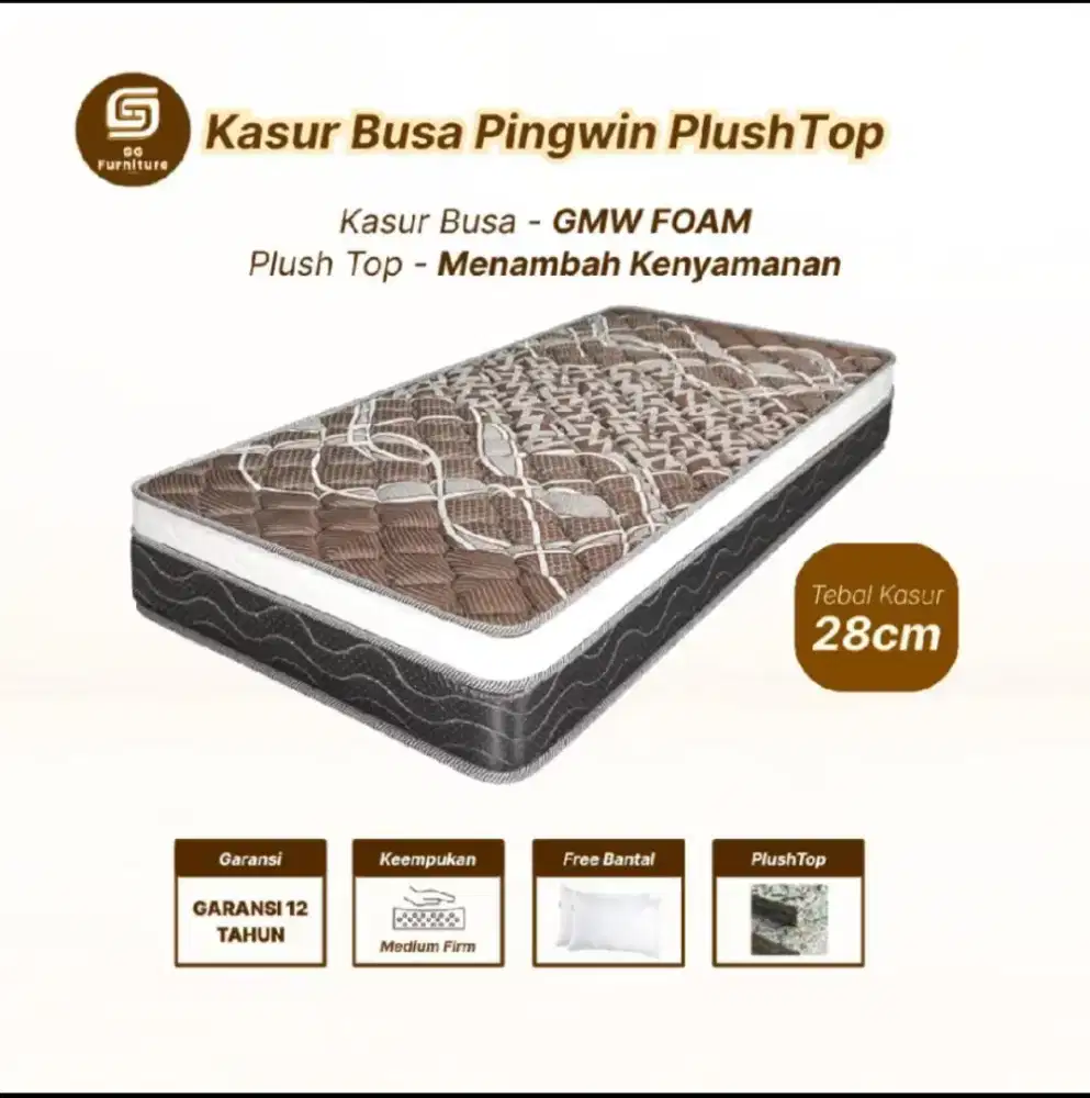 Kasur Busa GMW Foam Pinguin