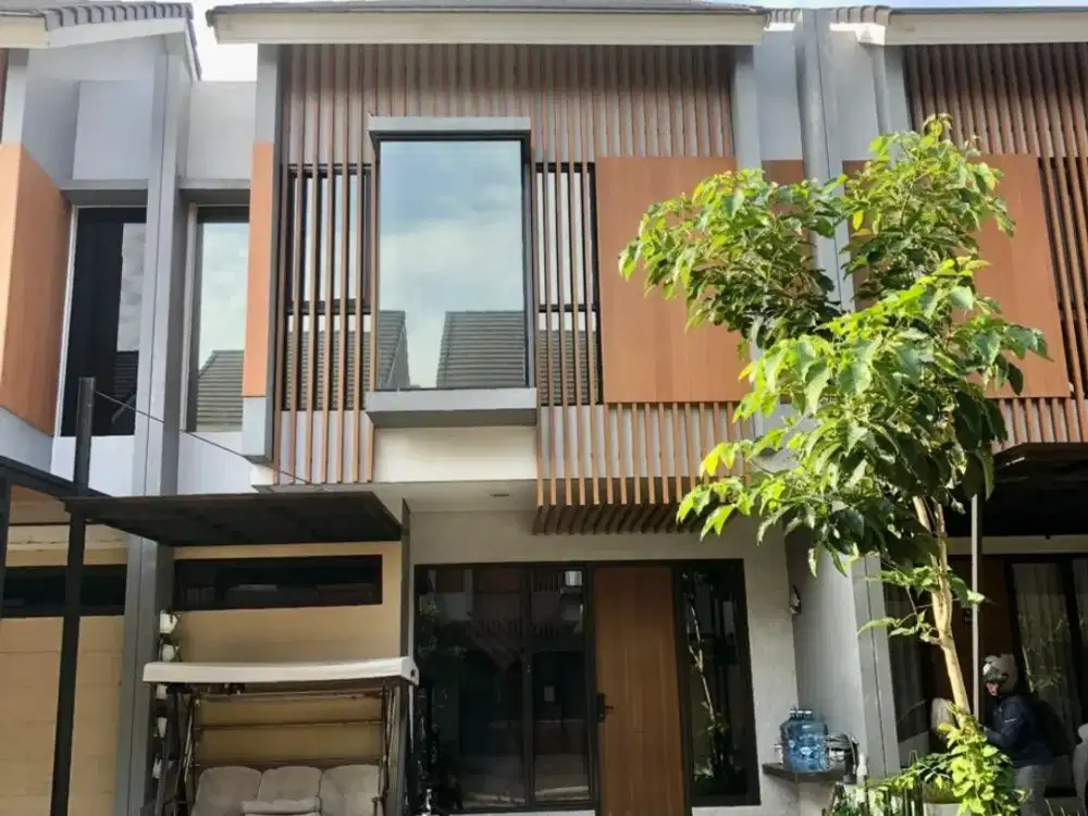DIJUAL  RUMAH CANTIK FULL FURNISH BALI RESORT EXTENSION - SERPONG
