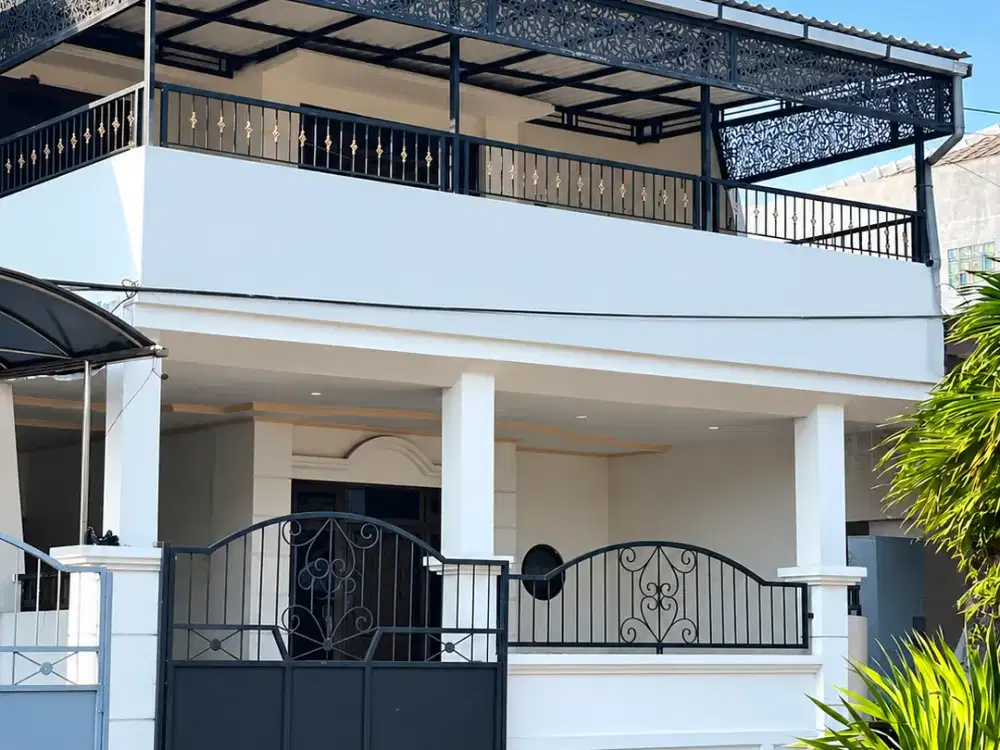 DIJUAL RUMAH LEBAK INDAH SURABAYA ROW JALAN 4 MOBIL