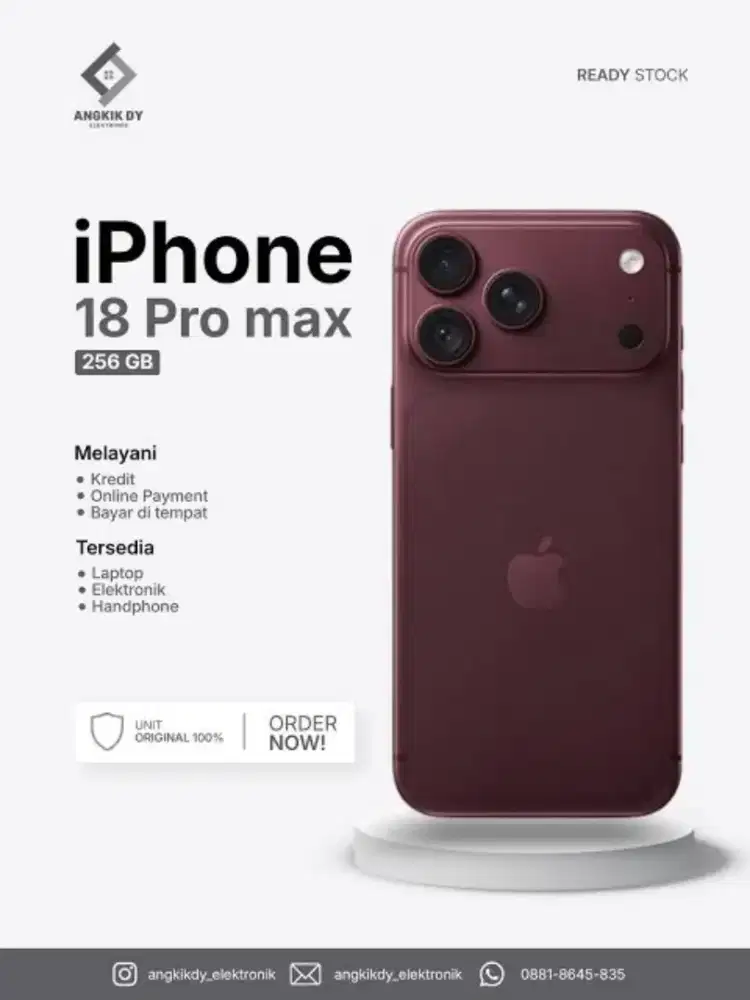 iPhone 18 pro max