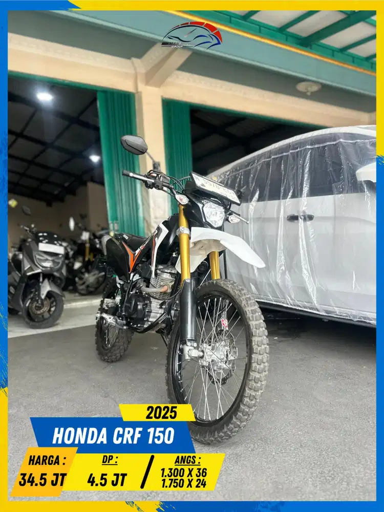 HONDA CRF 150 2025 MURAH BERKUALITAS HIKMAH MOTOR KEPUH MALANG