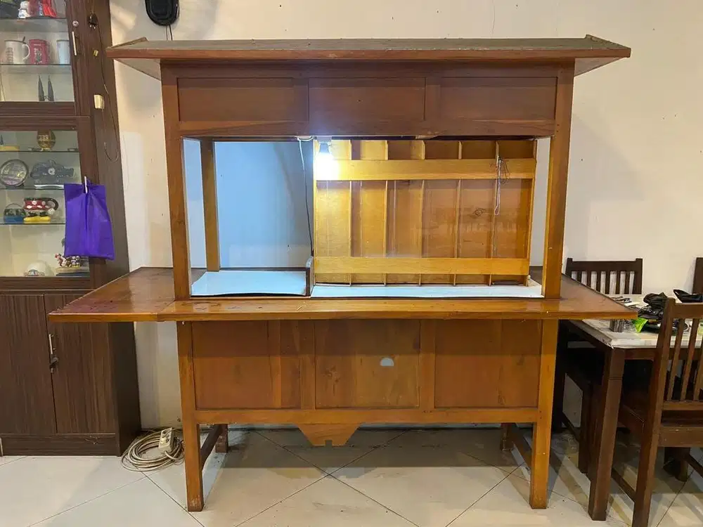 Gerobak Angkringan Kayu Jati