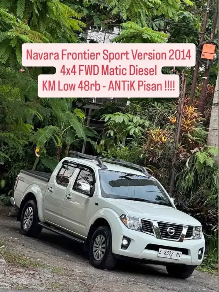 Nissan Navara Frontier Sport Version 4x4 Matic Diesel 2014 ANTiiKk