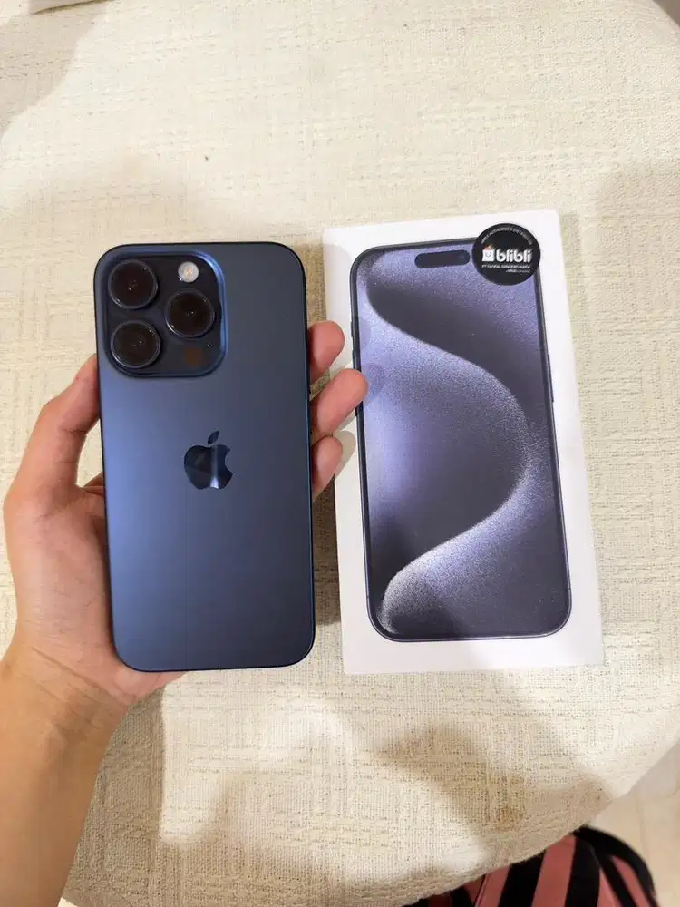 [NEGO] iPhone 15 Pro 512GB, Blue Titanium.