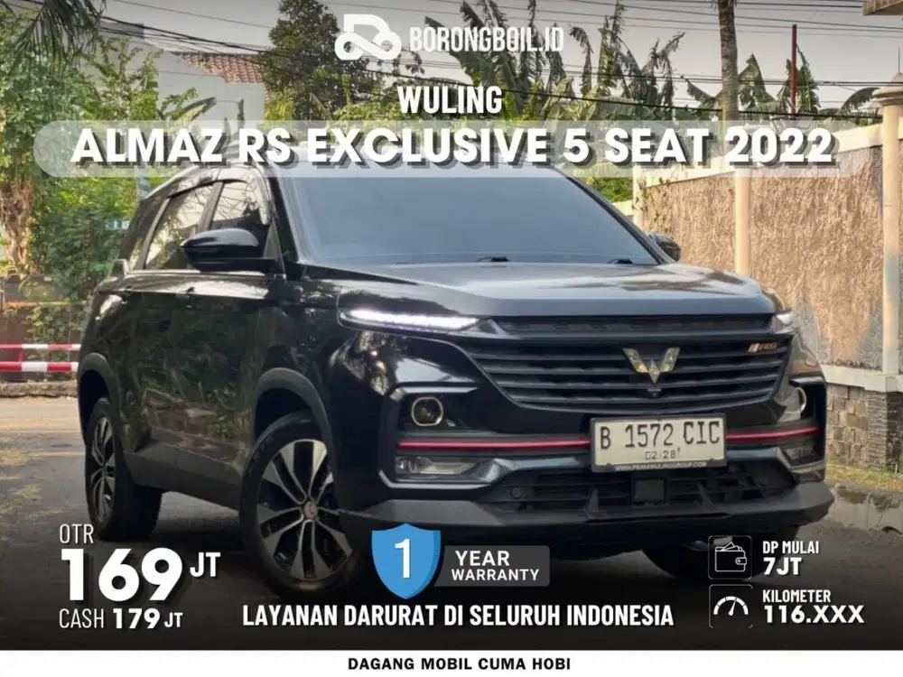 Wuling Almaz RS exclusive 5 Seat 2022