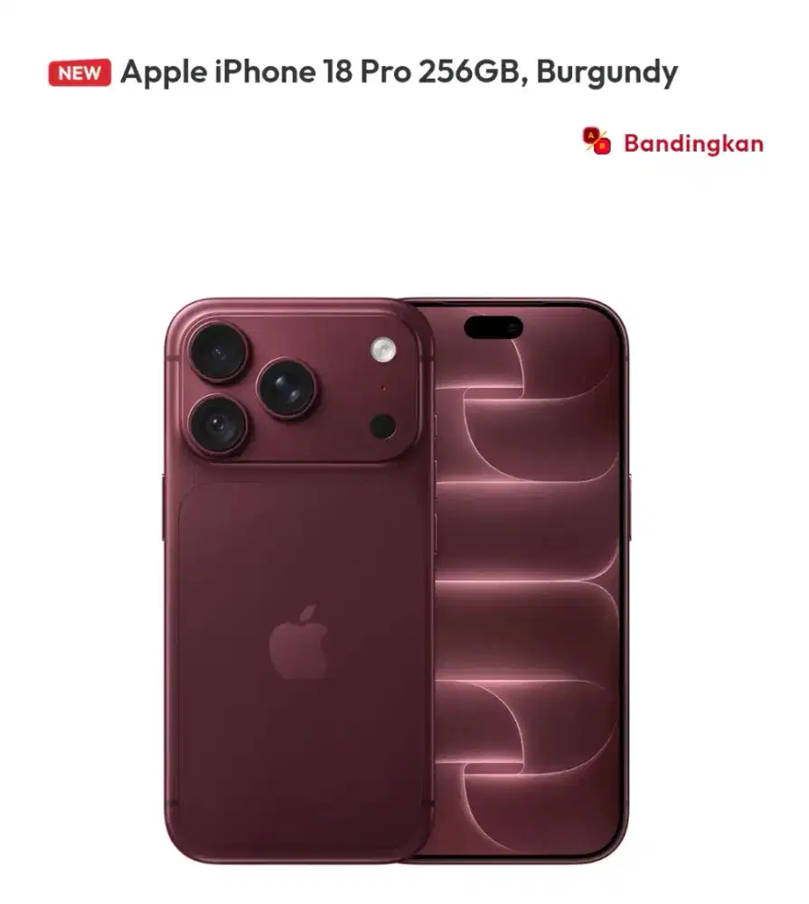 KREDIT IPhone 18 Pro 256 Gb Tanpa Dp 0%