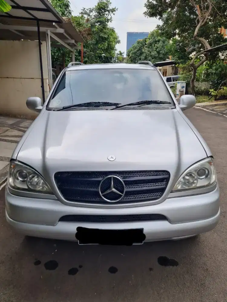Mercy ML320 Silver 4WD Matic Interior warna Grey Rare item