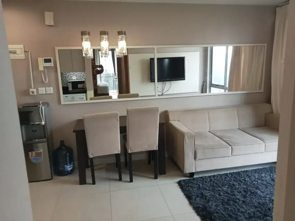 Sewa Apartemen The Mansion Bougenville Kemayoran Jakarta Utara – 2 BR Furnished