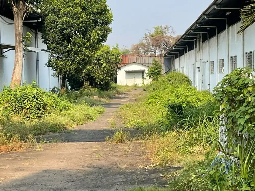 Dijual Gudang Hitung Tanah di Jalan Raya Serpong - LOKASI SANGAT PRIME