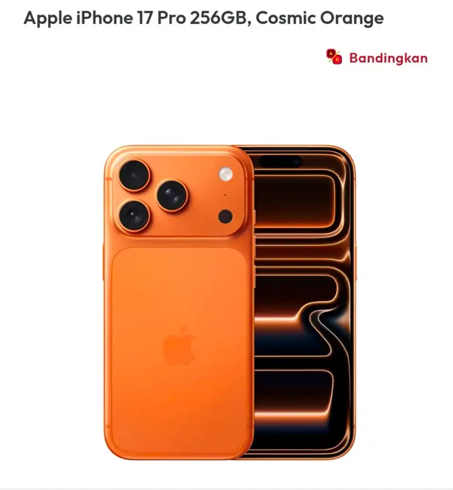 KREDIT IPHONE 17 PRO 256 Gb Tanpa Dp 0%