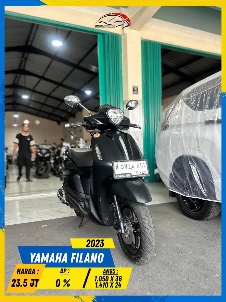 YAMAHA GRAND FILANO 2023 GERCEP MASZEHH HIKMAH MOTOR KEPUH MALANG