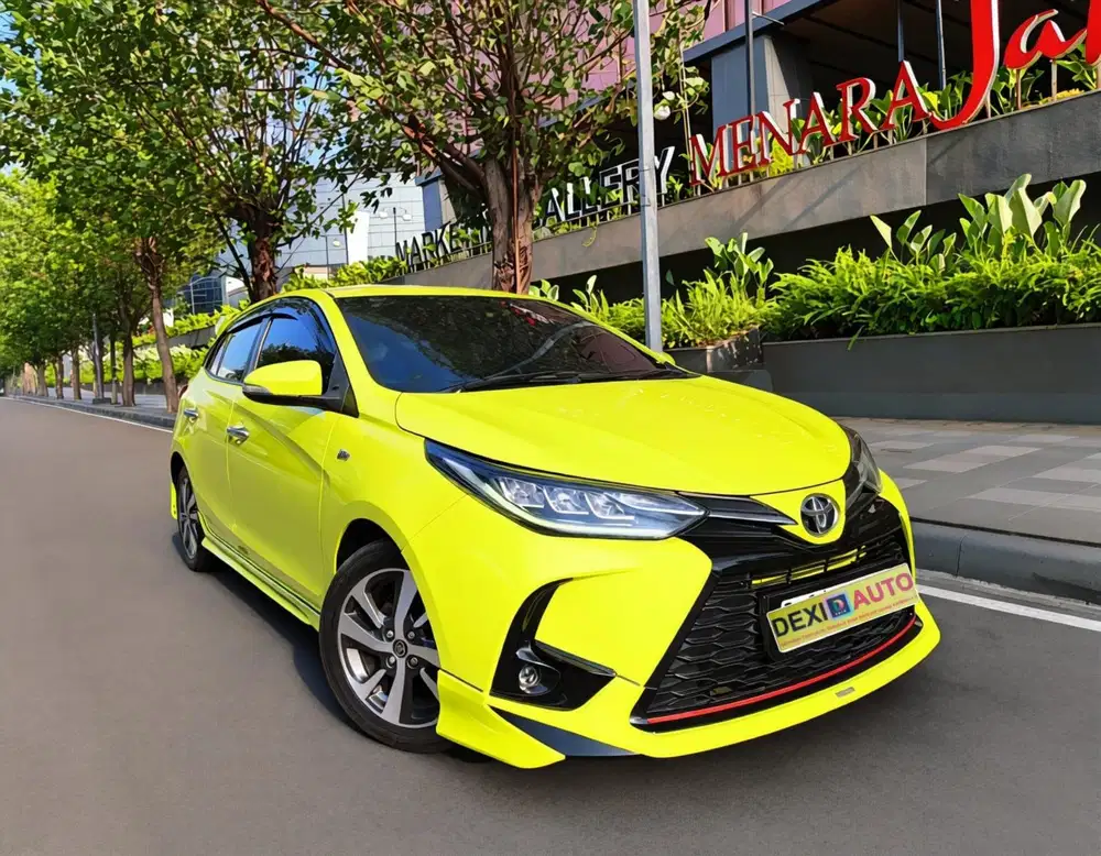 (KM20000)TOYOTA YARIS S TRD 2021/2022 1.5 AT KM RENDAH ISTIMEWA
