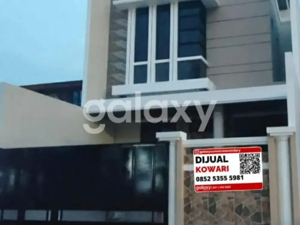 Rumah Baru Gress 2 Lantai di Darmo Indah Selatan Surabaya