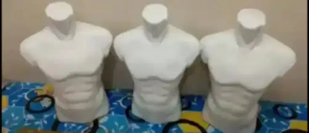 Patung baju model setengah badan kualitas cukup baik