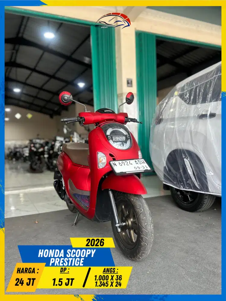 HONDA SCOOPY PRESTIGE 2026 ISTIMEWA MASZEHH HIKMAH MOTOR KEPUH MALANG