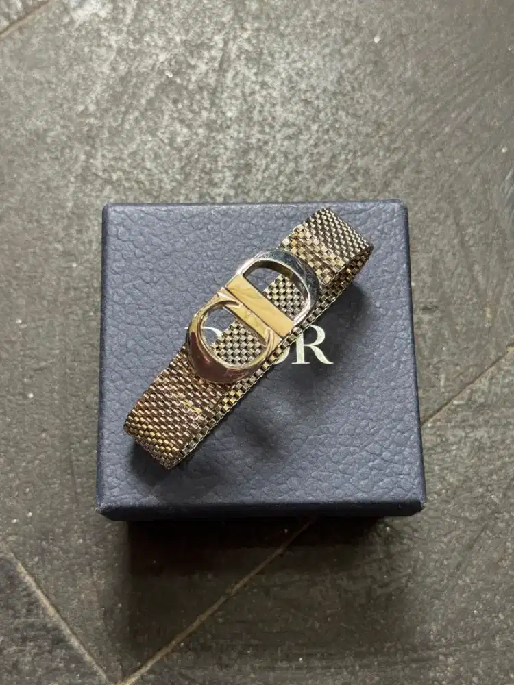 Christian Dior CD Bracelet original authentic beli 10,5jt ada copy rec