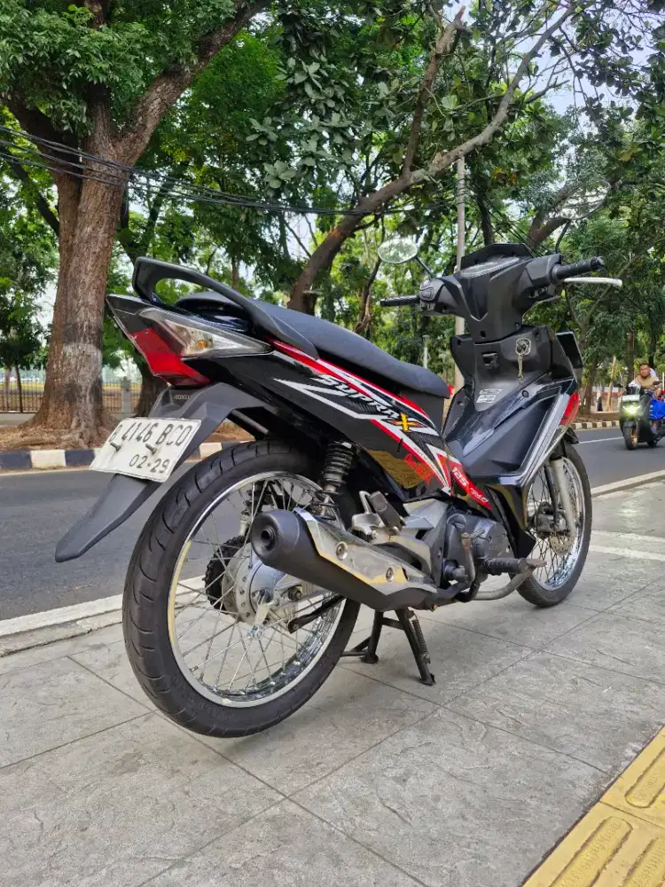 DIJUAL CASH HONDA SUPRA 125 INJEKSI FI THN 2014 PJK IDUP SIAP PAKAI