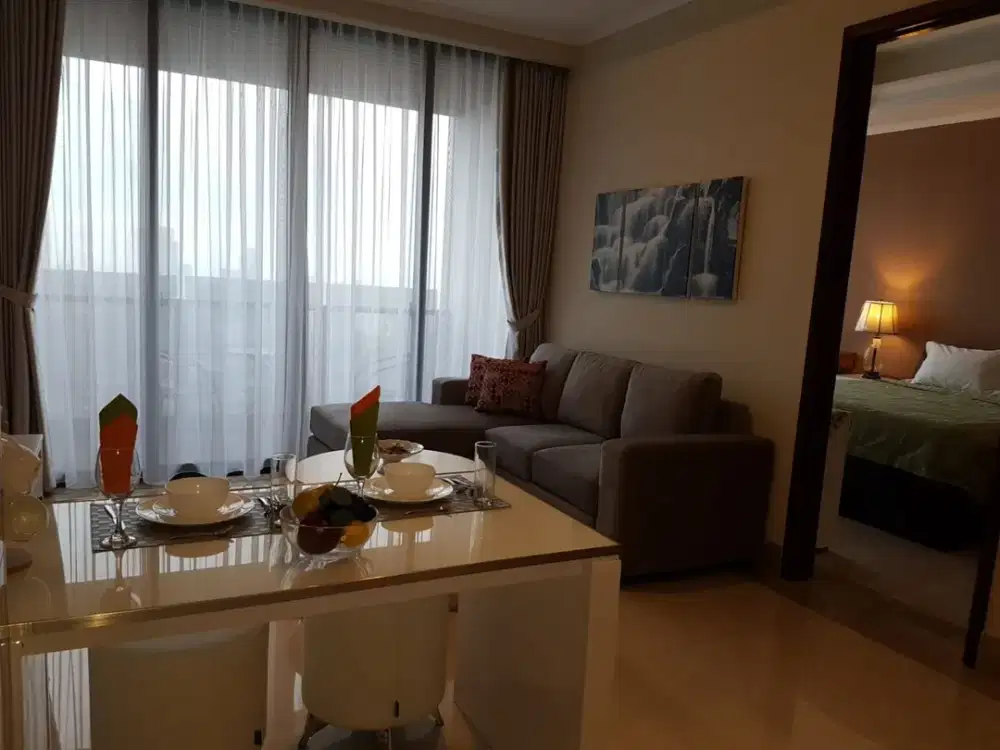 Disewa Apartemen District 8 Senopati 2BR Furnish Uk 80 m2 at Jakarta Selatan