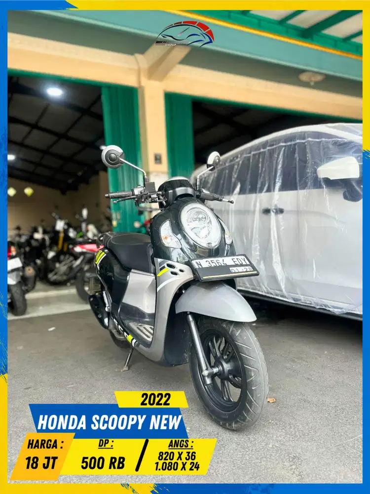 HONDA SCOOPY NEW 2022 GASSKEUN BOSSKU HIKMAH MOTOR KEPUH MALANG
