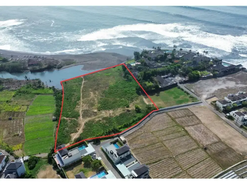 Tanah beach Front Pantai Pabean Ketewel Gianyar Bali