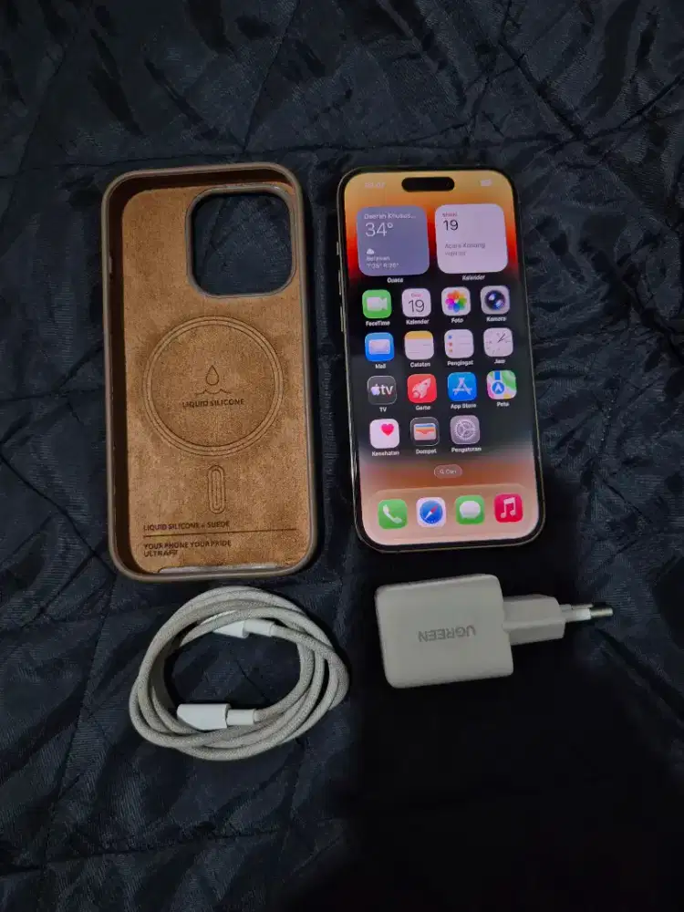 Iphone 14 Pro 128 GB Fullset Resmi iBox
