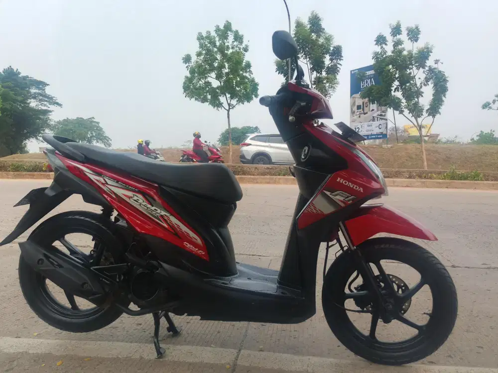 Honda beat Fi 2014 stater tokcer halus mulus terawat