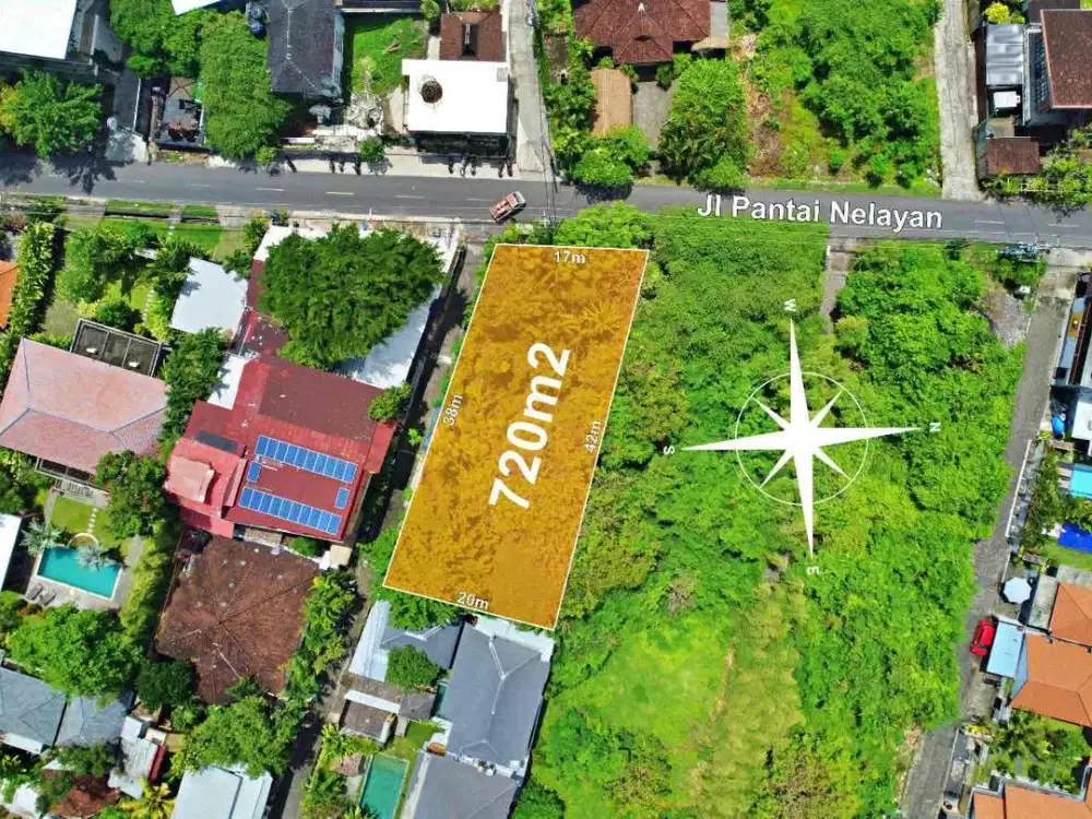 Tanah Premium Pantai Nelayan Canggu