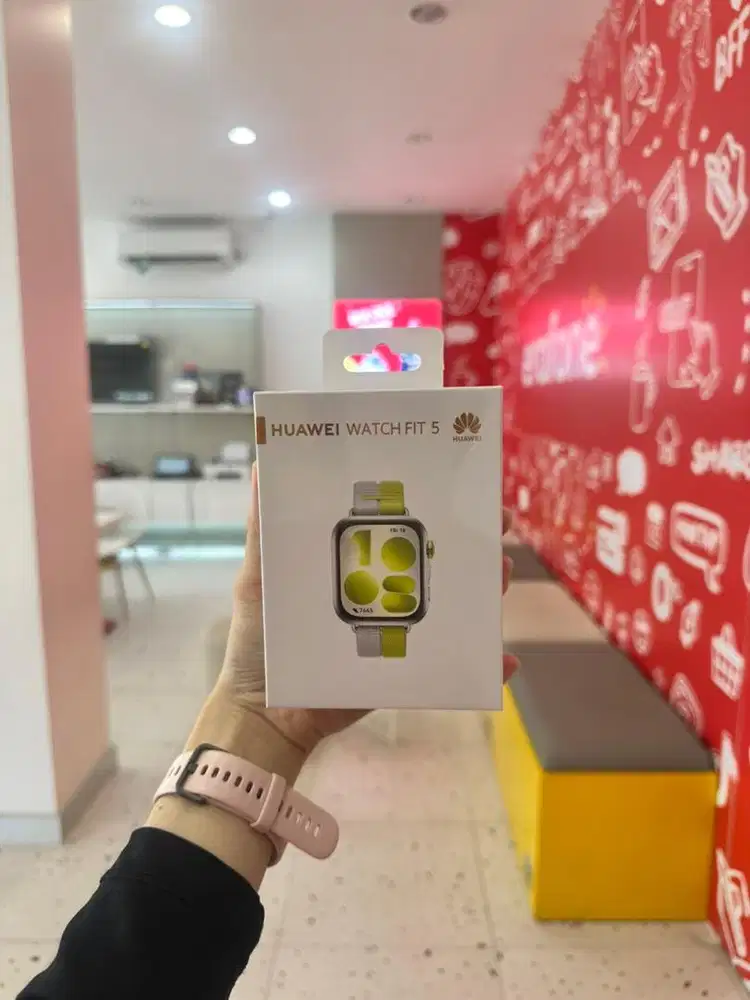 huawei fit 5 smartwatch pintar bisa cash, kredit atau tuker tambah