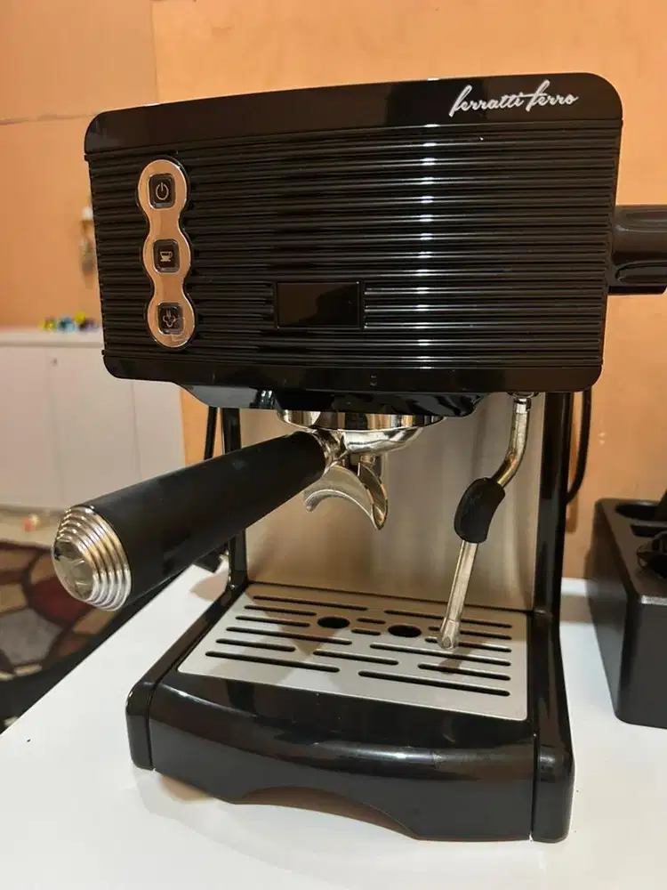 Mesin kopi ferrati ferro & grinder
