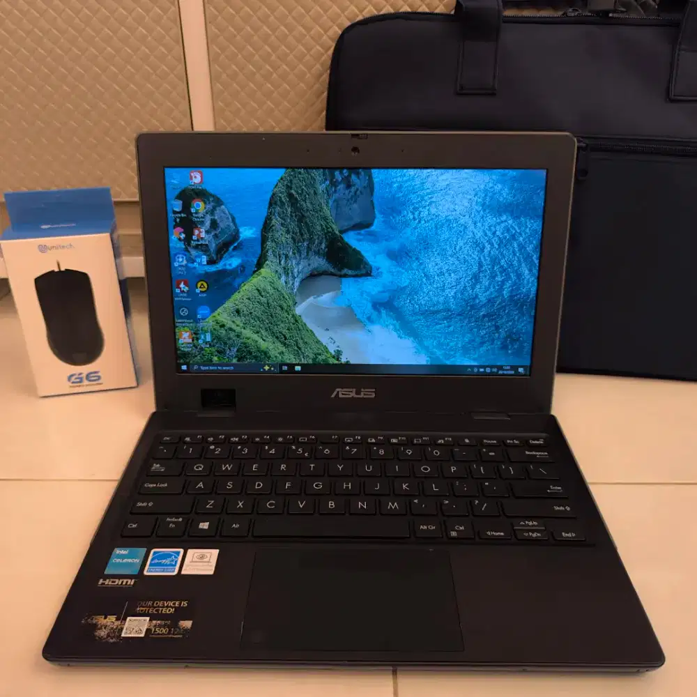 Netbook Asus BR1100CKA Celeron N4500 Gen 11, Bonus Tas & Mouse