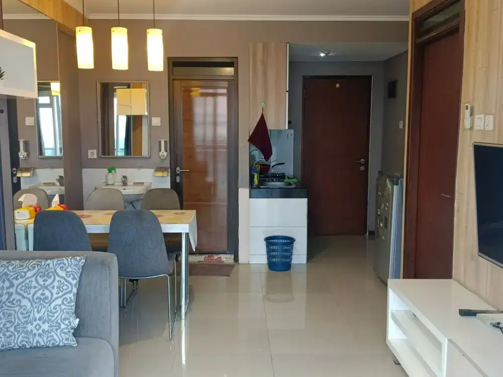 DISEWAKAN APARTEMEN GATEWAY PASTEUR lantai 5;  2 BR dekat pintu tol, bandung M