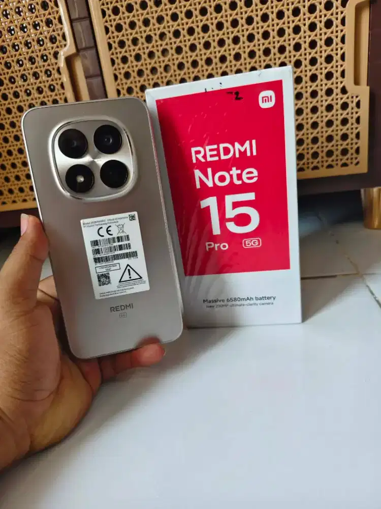 Redmi note 15pro 5g 12/512