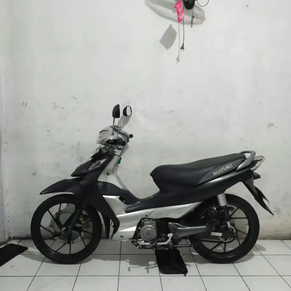 Suzuki Shogun Kopling 2007 Mesin Aluss Lengkap Bagus