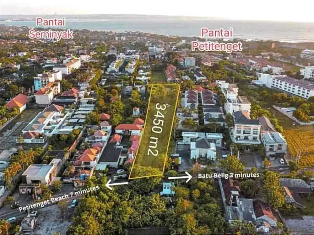 Tanah Premium Pantai Batubelig Bali