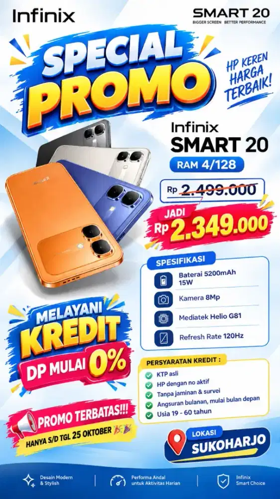 PROMO TERBATAS INFINIX SMART 20