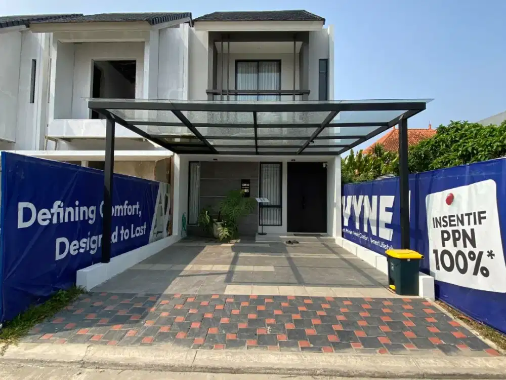 RUMAH PRIMARY VYNE GRAHA RAYA, 4 KAMAR TIDUR MODERN