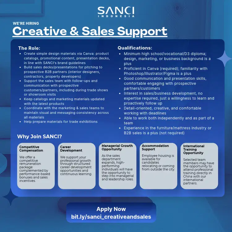 Dibutuhkan Segera! Loker Jakarta Selatan: Creative and Sales Support