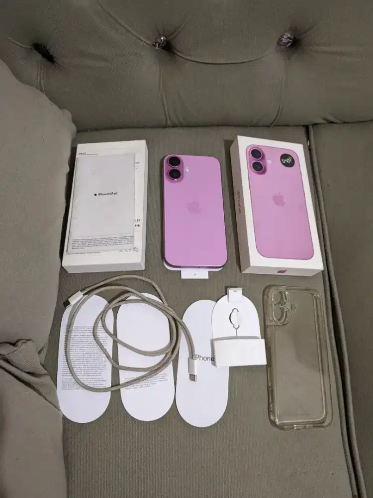 Iphone 16 128GB Garansi Resmi IBOX Masih Aktif & Kondisi Mulus Bangat