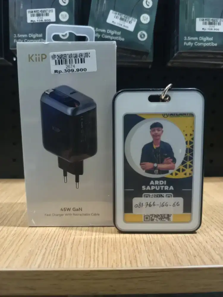 KIIP CHARGER T45R GAN 45WAT USB-C