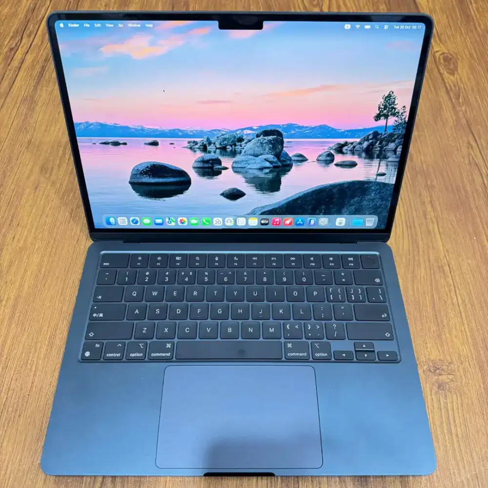 Macbook air m2 2022 13 inch ram 8gb ssd 256gb siap pakai bisa cod
