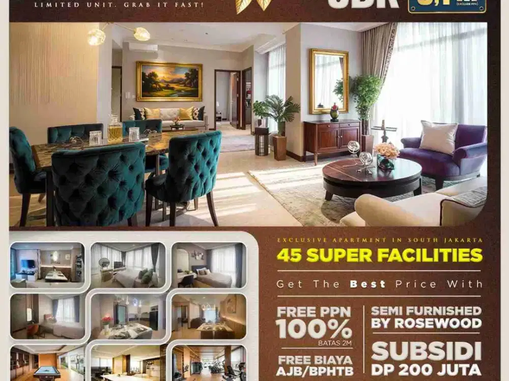 APARTEMEN SIAP HUNI DI PERMATA HIJAU SUITES