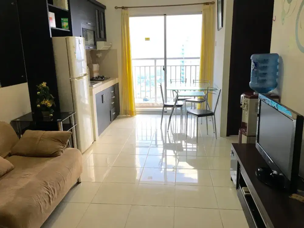 Dijual 2BR Furnish Apartemen  Mediterania Garden 2, Best View