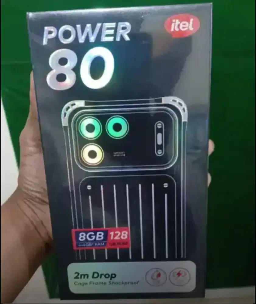 Itel Power 80 - P80 4GB+128GB BNIB Garansi Resmi Indonesia