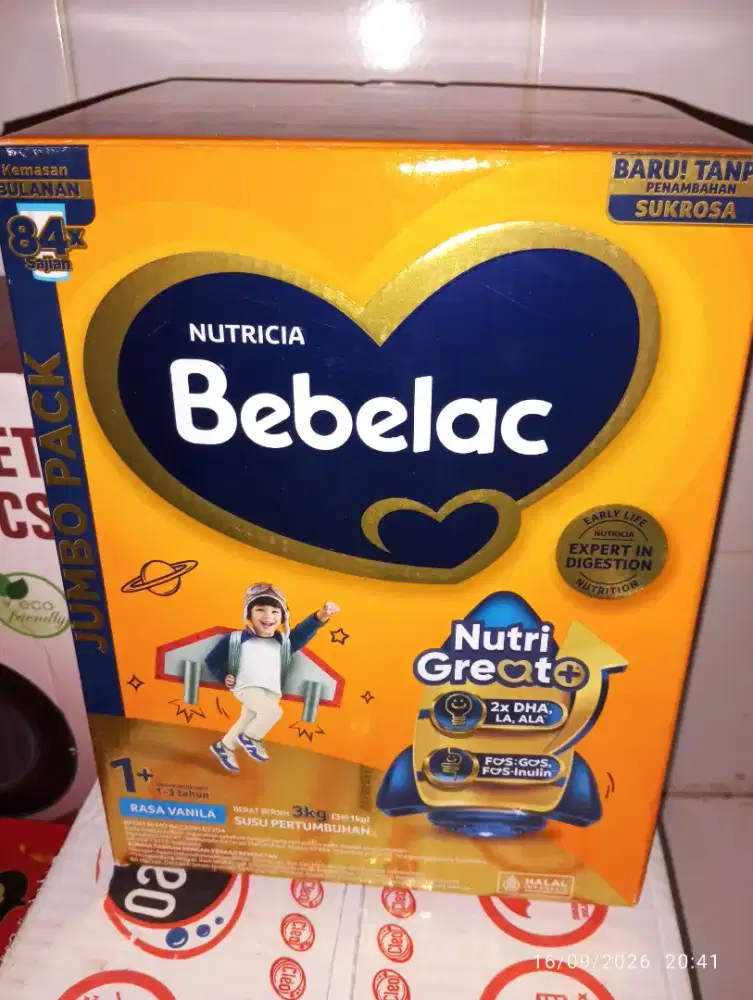 Susu Bebelac 1 Rasa Vanilla
