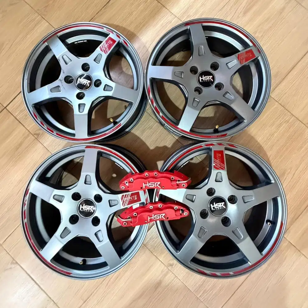 Velg HSR Pente R15 baut 4
